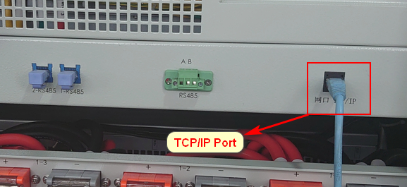 CE6000 TCP / IP RJ45 port